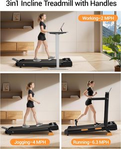 CZFIT Gym Fitness Exercise Mini Running <b>Machine</b> Motorized <b>Walking</b> Pad Folding Portable Flat Treadmill <b>Walking</b> <b>Machine</b> - Product Image 3