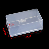 Design imprimé personnalisé boîte de rangement d'emballage en plastique de haute qualité, étui de téléphone portable transparent et de luxe