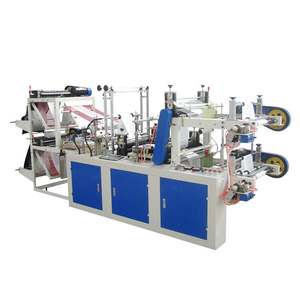 เครื่องผลิตถุงพลาสติกแบบม้วนอัตโนมัติเต็มรูปแบบ ถุงขยะซุปเปอร์มาร์เก็ตแบบมีรูเจาะ เครื่องทำถุงขยะสำหรับบรรจุผัก - Product Image 5