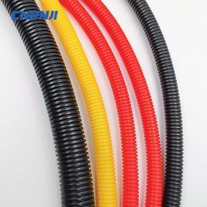 <span class=keywords><strong>Gaine</strong></span> de câble ouverte en tube flexible <span class=keywords><strong>électrique</strong></span> en PP noir, épaisse, ondulée, filetée, certifiée CE AD15.8 - Product Image 3