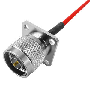 Cable Coaxial RG141RF Semiflexible RG402, Cables de Comunicación con Conector N Macho en Ángulo Recto de 90 Grados, 50 ohmios - Product Image 2