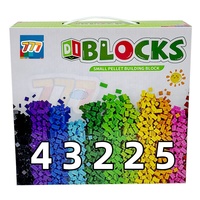 43225 Blocs de construction en forme de palais de sirène, jouets en briques, cadeaux de Noël, modèle d'assemblage, jouets de construction