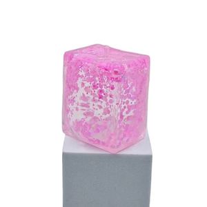 Juguetes Sensoriales Antiestrés de TPR en Forma de Cubo con Purpurina de Azúcar, Coloridos, Regalo para el Día de San Valentín - Product Image 6