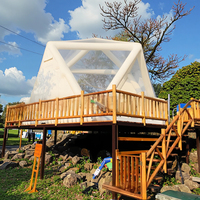 Tentes de plein air imperméables, maison à bulles de plein air, tente à bulles gonflable transparente pour grande fête, château gonflable