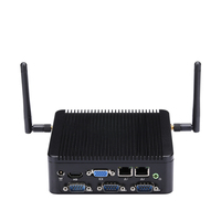 Qotom Q190P para control de dispositivos heredados con CPU Celeron J1900 de cuatro núcleos, 4 puertos serie, LAN dual y Mini PC SATA