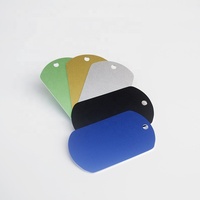 Etiquetas de Acero Inoxidable al por Mayor, Etiquetas de Identificación Personalizadas para Mascotas de Aluminio Anodizado Negro, Grabadas y Personalizables