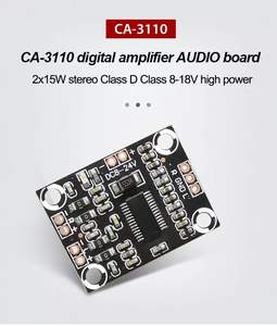 (Componenti elettronici) scheda amplificatore Audio <span class=keywords><strong>Ca</strong></span>-3110 2x15W classe stereo D classe 8-26V <span class=keywords><strong>CA</strong></span>-3110 ad alta potenza - Product Image 2