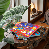 Livre audio personnalisé unisexe Boutons musicaux Jouet éducatif pour la petite enfance 2-4 ans Matériel en papier nouvel âge
