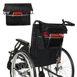 Wheelchair <b>Side</b> Bag Walker Pouch Bag with Cup Holder Wheelchair Armrest Accessories - Product Image 1