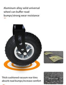 Excelente silla de ruedas eléctrica de acero de nuevo estilo con rotura electromagnética para equipos de fisioterapia y rehabilitación - Product Image 5