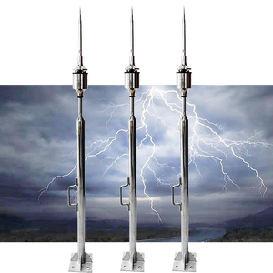 แท่งสายล่อฟ้าปล่อยลำแสงแรงสูงสำหรับการป้องกันฟ้าผ่าในช่วงต้น - Product Image 1