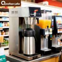 Cafetière industrielle commerciale à remplissage automatique d'eau pour Americano, avec filtre à café, idéale pour les hôtels