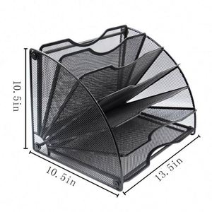 Professional Most Popular Custom Design Office School <b>Storage</b> Stationery Wire Metal Mesh Letter Holder <b>File</b> Organizer - Product Image 4