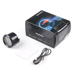 มาตรวัดความเร็วรอบเครื่องยนต์ EVO ขนาด 52 มม. สำหรับดัดแปลงรถยนต์ ใหม่ จอแสดงผลดิจิตอล LED 12V ไฟพื้นหลัง 7 สี 0-10000 รอบต่อนาที - Product Image 4