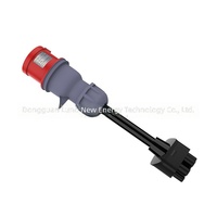 Câble de conversion d'alimentation Tesla à connecteur aviation 5 broches norme UE, adaptateur de charge – Article transfrontalier très demandé