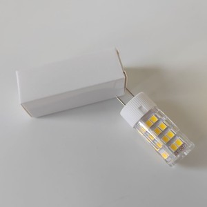 หลอดไฟ LED <span class=keywords><strong>LAPU</strong></span> DC/AC12V ประหยัดพลังงาน 3W GY6.35 SMD2835 100-130VAC/220V 3000K/4000K/6000K แบบขาเสียบคู่ ปรับความสว่างได้ ได้รับการรับรองมาตรฐาน CE/RoHS - Product Image 1