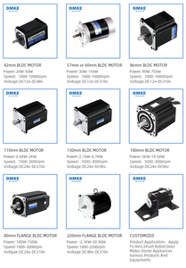 <span class=keywords><strong>Motor</strong></span> BLDC sin Escobillas de CC de 24, <span class=keywords><strong>36</strong></span>, 48, 310 Voltios, 0.6kw, 1kw, 1.5kw, 2kw, 1000-3000rpm, Suministro Profesional DMKE - Product Image 5