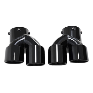 SYPES para G20/G21/M340i/M330I/G22/M240I/G42/M440I/G23/G26, Tubo de Escape de Lujo de Acero Inoxidable Negro de 1.5 mm - Product Image 1
