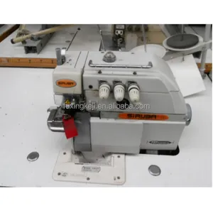 Gebrauchte siruba 737 Direct Drive 3-Faden-Overlock-Over-Stitching Over edging Nähmaschinen abdeckung Naht maschine für Kleidungs stücke