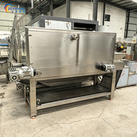 Hoge snelheid droog- en schilmachine voor de complete verwerking van gember, ui en knoflook tot poeder voor de specerijindustrie