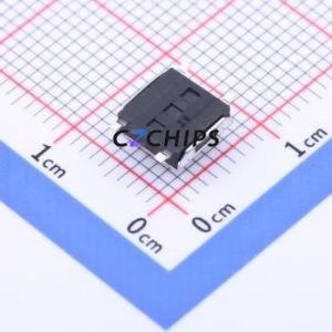 YTS-E004-2C Tactile Switch SMD Switch Single Pole Single Throw Round Button 2.5N Vertical Mount - Product Image 2