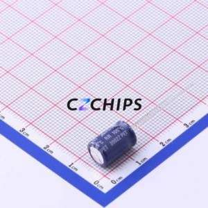 Condensador Electrolítico de Aluminio de Montaje Pasante ERR1VM221F12OT, Componente de Montaje Pasante (THT), D8xL12mm 220uF 20% 35V 3.5mm - Product Image 2