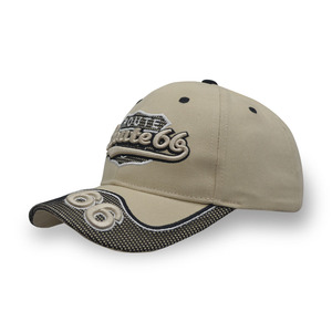 BSCI all'ingrosso 6 pannello 3D ricamo spazzolato cotone saia cappellino da Baseball con logo cappello camionista Casquette De Baseball Pour Femme - Product Image 1