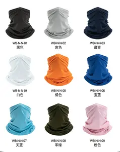 Breathable Sunscreen Ice Scarf Neck Scarf Outdoor Fishing Magic Face Scarf Neck Cover Cycling Mask Sports Head Cover