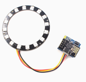 ESP8266 <span class=keywords><strong>ESP</strong></span>-<span class=keywords><strong>01</strong></span> <span class=keywords><strong>ESP</strong></span>-01S RGB LED Controller Module <span class=keywords><strong>WS2812</strong></span> Light Ring Circuit Parts Rainbowsemi - Product Image 5