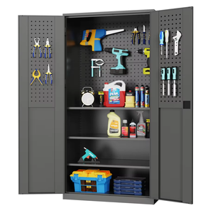 Customizable <b>Metal</b> Steel Tool <b>Storage</b> <b>Cabinet</b> OEM Supported with Creative Drawers for Workshop & Garage - Product Image 1