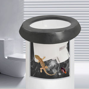 Horing RHF601 2025 Kit d'étanchéité pour toilettes <span class=keywords><strong>anti</strong></span>-éclaboussures avec couvercle en plastique, joint en cire de qualité supérieure, usage domestique, design moderne, garantie 5 ans - Product Image 2