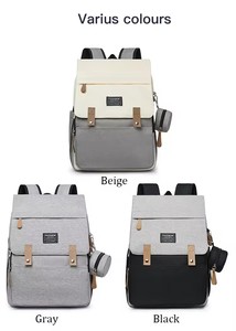 Nueva bolsa de viaje de bebé de tela Oxford impermeable de moda Bolsa De Pañales plegable para madres - Product Image 5