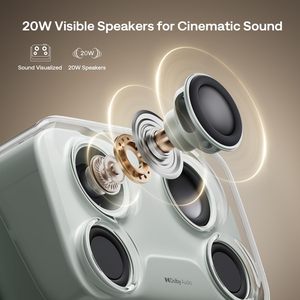Boom <span class=keywords><strong>mini</strong></span> màu xanh lá cây Google TV 4K Hỗ trợ máy chiếu thông minh 500 máy chiếu âm thanh ANSI <span class=keywords><strong>Lumens</strong></span> doiby - Product Image 6