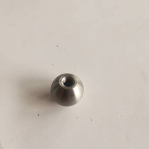 Stainless Steel 304 Modern Mini <strong>Door</strong> <strong>Knob</strong> Satin Brushed Finish Ambidextrous Handle for Wooden Glass <strong>Doors</strong> Bathroom Kitchen Use - Product Image 4