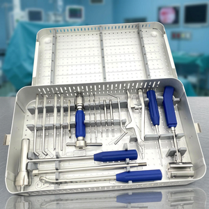 Kit d'instruments chirurgicaux orthopédiques en acier inoxydable de haute qualité pour clouage intramédullaire, élastique et stable, certifié CE, avec poignée - Product Image 4
