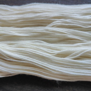 Lotus <strong>Yarns</strong> 400m/100g Merino Silk <strong>Ramie</strong> Sock Weight Blended Natural White for Hand Dye Hand Knitting <strong>Yarn</strong> for Hand Dye - Product Image 4