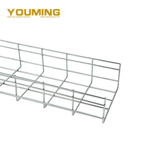 Soporte de bandeja de <span class=keywords><strong>cable</strong></span> de malla de alambre galvanizado de buena calidad para gestión de cables - Product Image 3
