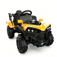 Voiture électrique tout-terrain pour enfants, jouet en plastique surdimensionné à 4 roues, alimentée par batterie, télécommande, pour les enfants de 1 à 8 ans