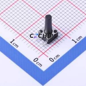 TSC017A10026A Tactile Switch Through hole Component (THT) Switch Round Button 2.6N Right Angle Insert 4.5mm - Product Image 1