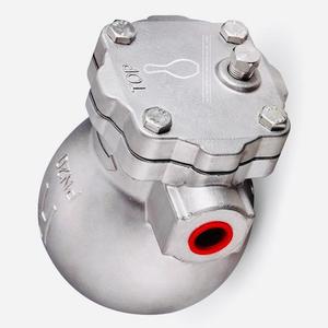 Piège à vapeur multidirectionnel en acier inoxydable série BF78 FTS avec flotteur à bille et thermostat, raccords NPT/BSPT/SW/à brides - Product Image 6