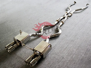 Échappement Catback VORTEX SUS304 Valvetronic pour BMW E90/E93 M3 4.0L V8 2007-2013 Quad Tips Direct Bolt-On - Product Image 6