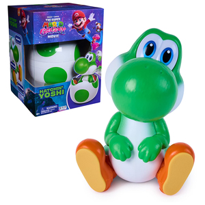 Figura Interactiva de Yoshi de la Película <span class=keywords><strong>Super</strong></span> <span class=keywords><strong>Mario</strong></span> <span class=keywords><strong>Bros</strong></span>., Juguete Electrónico Parlante con Sonido, Regalo Coleccionable para Niños - Product Image 2