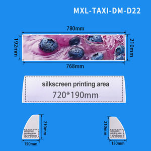 Boîte lumineuse de toit de taxi avec écran LED, lampes LED de toit de taxi, lumières de toit de taxi, affichage publicitaire LED couleur pleine, affichage publicitaire électronique - Product Image 2