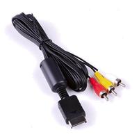 Câble AV vers RCA de 1,8 m (6 pieds) pour PS2, pour consoles de jeux et téléviseurs