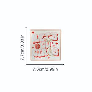 Western no non oggi ricamo Preppy Patch di ferro sul cappello Usa toppe di ferro per berretto da camionista - Product Image 6