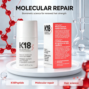 Masque capillaire réparateur moléculaire sans rinçage OEM <span class=keywords><strong>K18</strong></span>, réparation biomimétique des <span class=keywords><strong>cheveux</strong></span> abîmés chimiquement - Product Image 1