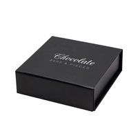Boîtes cadeaux en carton rigide personnalisées pour chocolats, éponge écologique, emballage de luxe haut de gamme, fermeture magnétique, gaufrage personnalisé