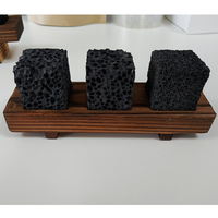 Cube de roche volcanique, diffuseur d'arômes en pierre de lave, ensemble de pierres pour diffuseur d'huiles essentielles, diffusion parfumée