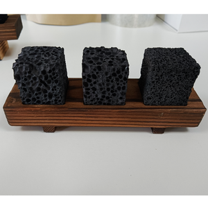 Cubo de Roca Volcánica, Piedra Difusora de Aroma de <span class=keywords><strong>Lava</strong></span>, Juego de Piedras para Difusor de Aceites Esenciales, Difusor de Fragancia - Product Image 2
