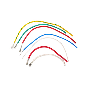 UL3122 16 17 18 20 22 24AWG Silicone Fibre de Verre Tressé Fils Électroniques Torsadés Câble Aérien RoHS pour Cuiseur à Riz <span class=keywords><strong>Électrique</strong></span> - Product Image 6